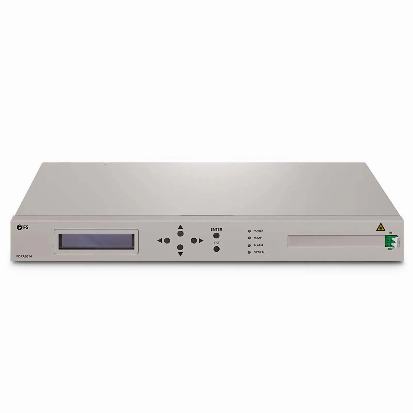 D7000 PDRA5014 Counter-propagating Distributed Raman Amplifier with 14dB Gain, 80 Wavelengths, Dual AC PSUs, 1U Rack Mount