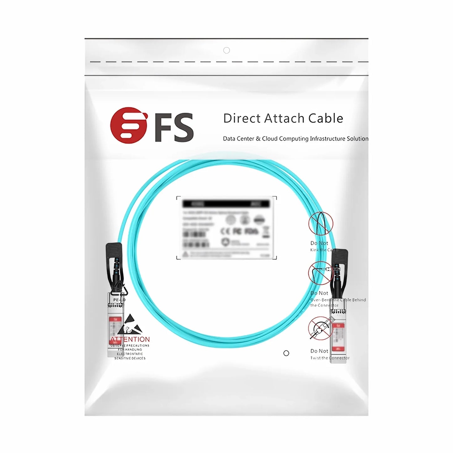 20m (66ft) Cisco Compatible 25G SFP28 Industrial Active Optical Cable