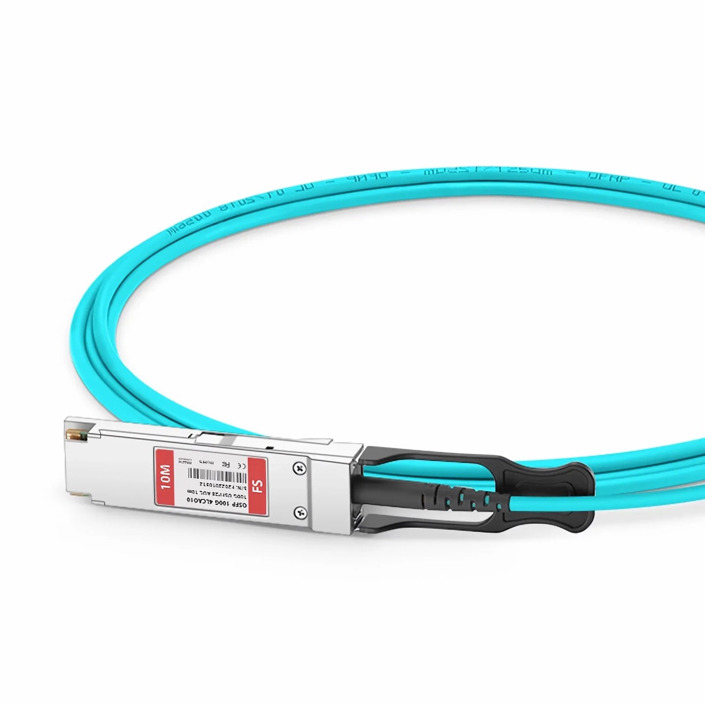 10m (33ft) Cisco Compatible 100G QSFP28 4 x 25G NRZ to 4 Duplex LC 25G NRZ Active Optical Breakout Cable
