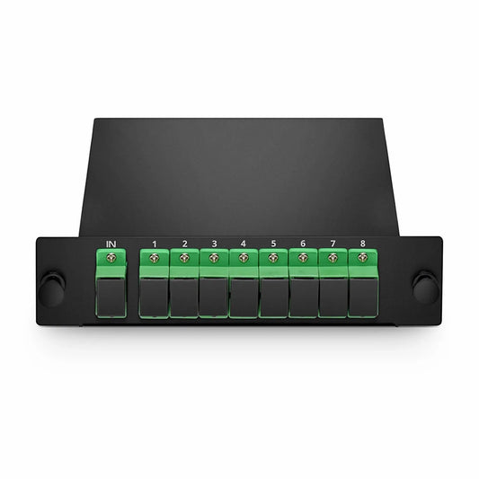1 x 8 PLC Fiber Splitter, Standard LGX Cassette, SC/APC, Singlemode