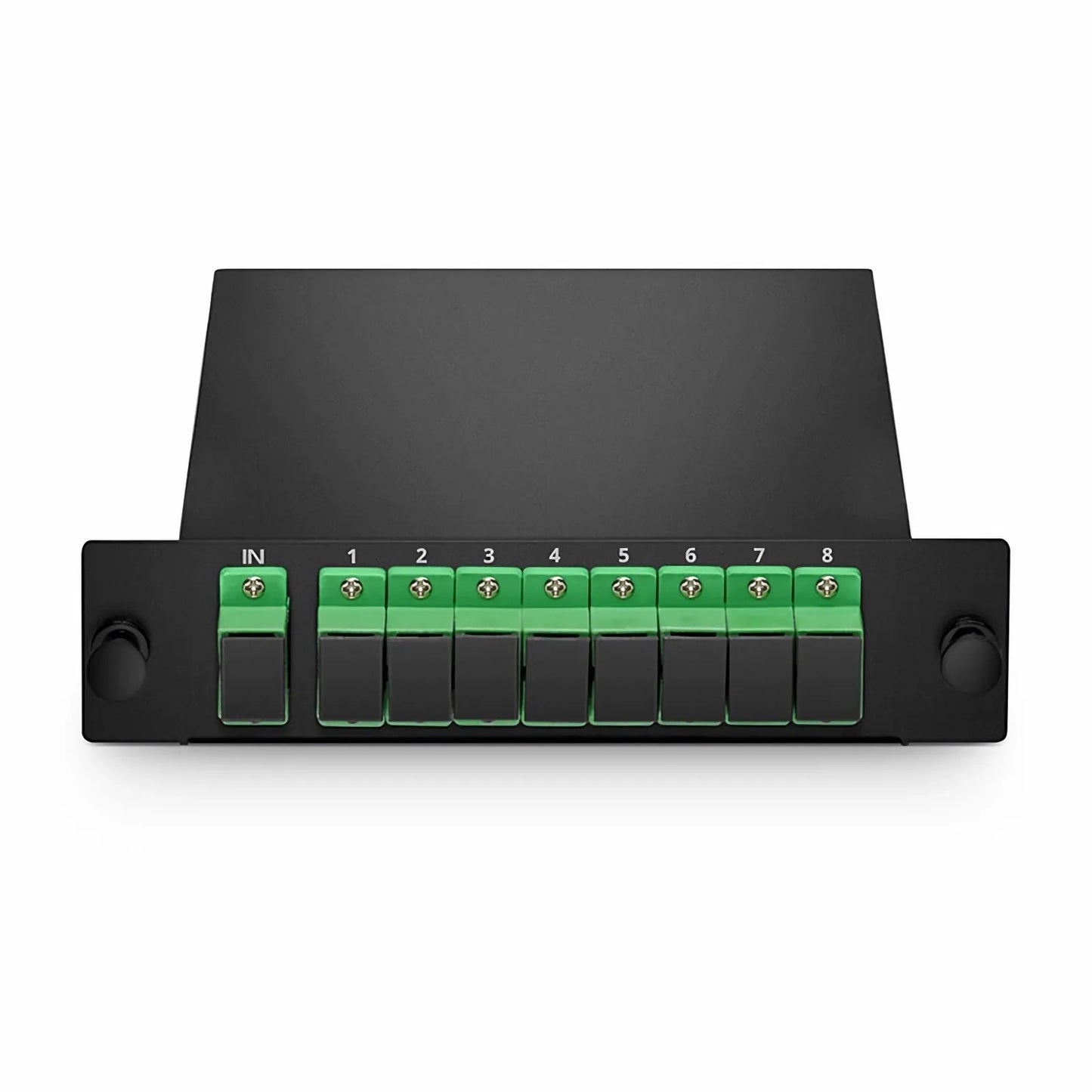 1 x 8 PLC Fiber Splitter, Standard LGX Cassette, SC/APC, Singlemode