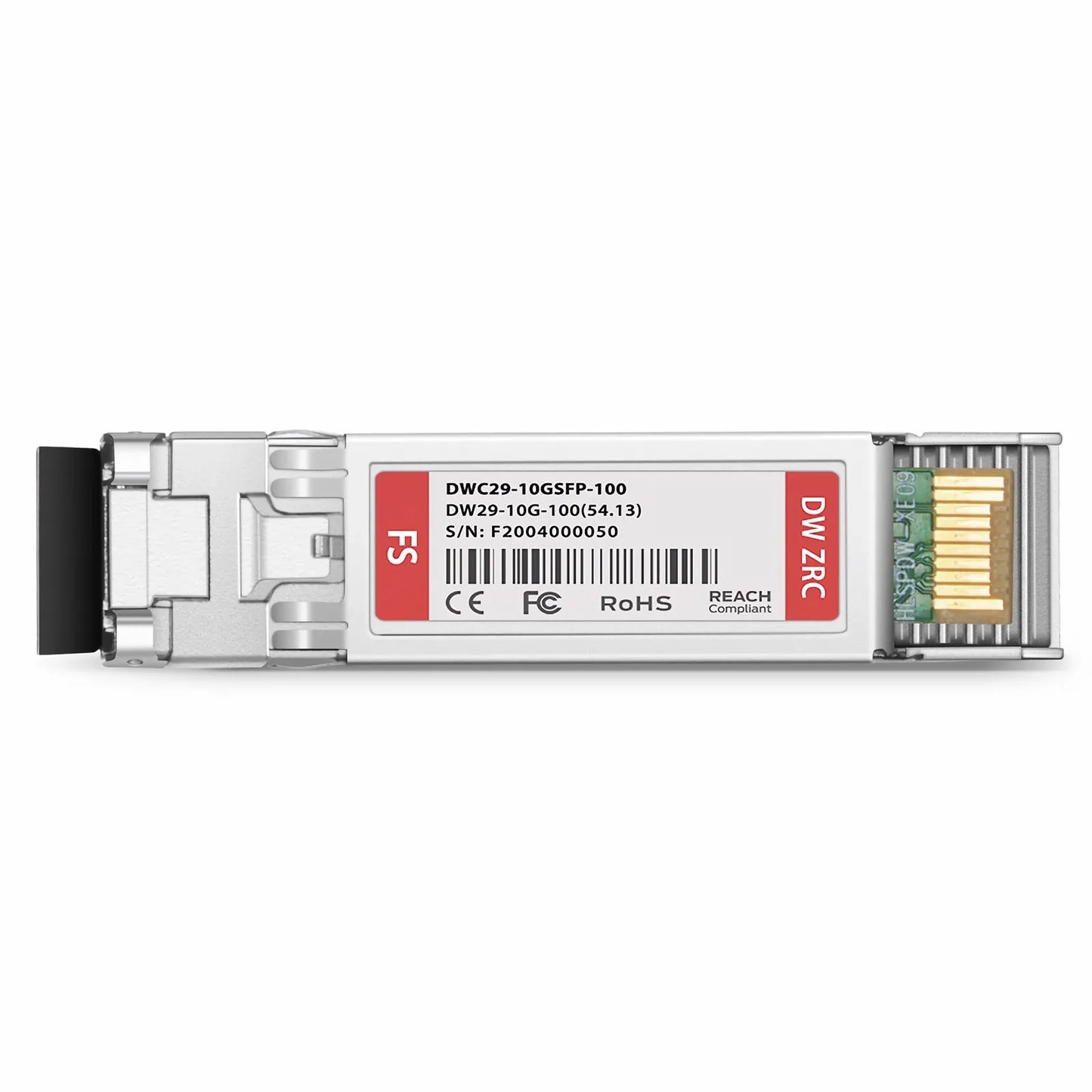 Cisco C29 Compatible SFP+ 10G DWDM 1554.13nm 100GHz 100km DOM Duplex LC/UPC SMF Optical Transceiver Module for Transmission