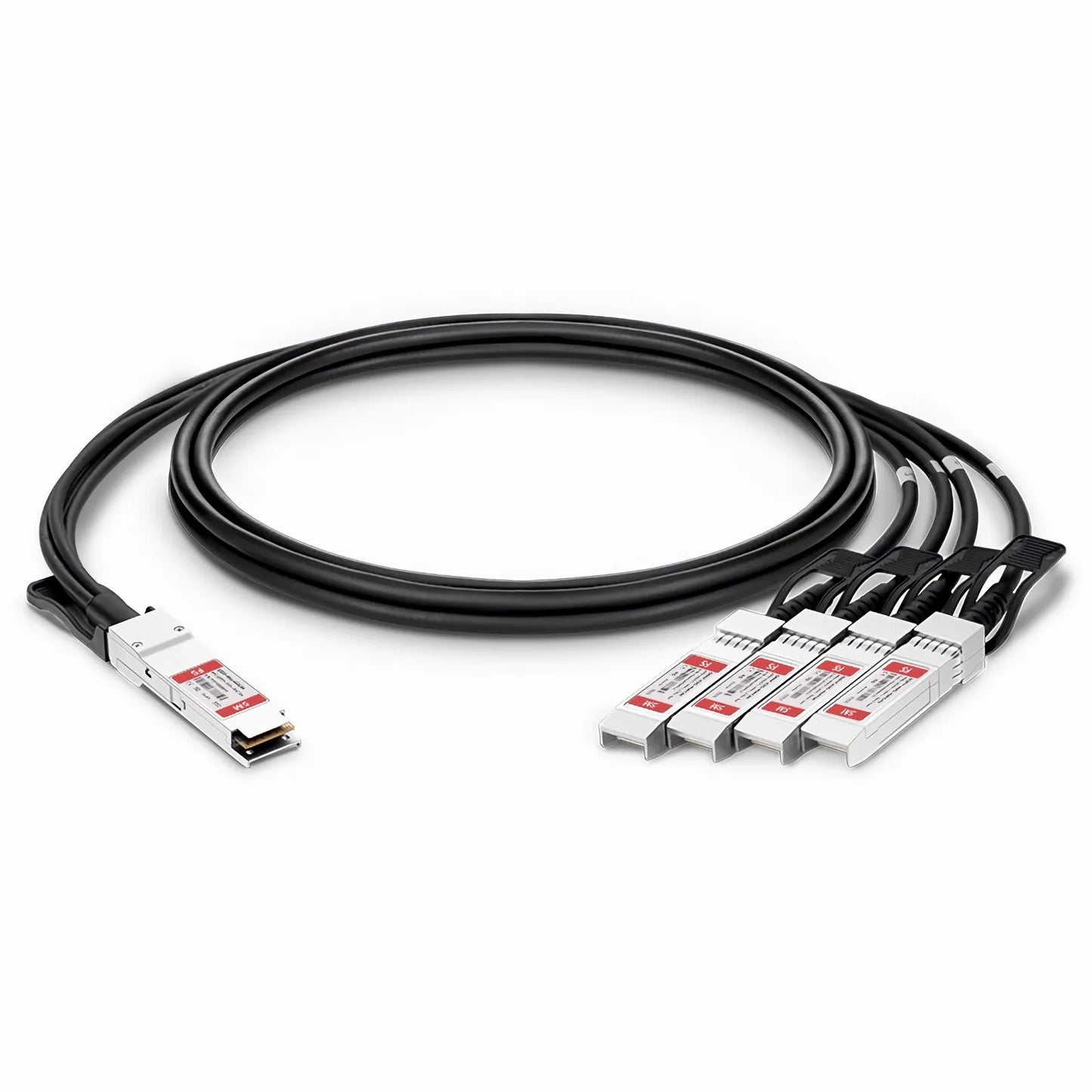 5m (16ft) Cisco QSFP-4SFP10G-CU5M Compatible 40G QSFP+ to 4 x 10G SFP+ Passive Direct Attach Copper Breakout Cable