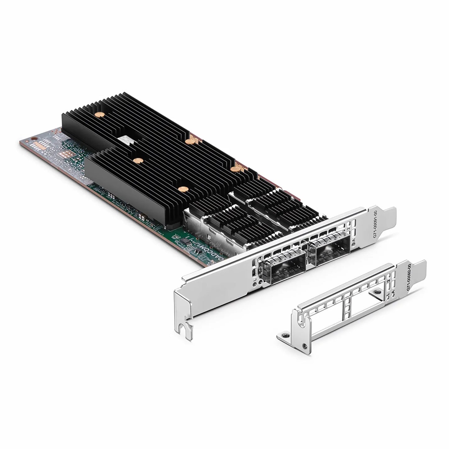 Broadcom® BCM957608-P2200GQF00 Ethernet Network Interface Card, 200G Dual-Port QSFP112, PCIe 5.0 x 16, Standard & Low Profile