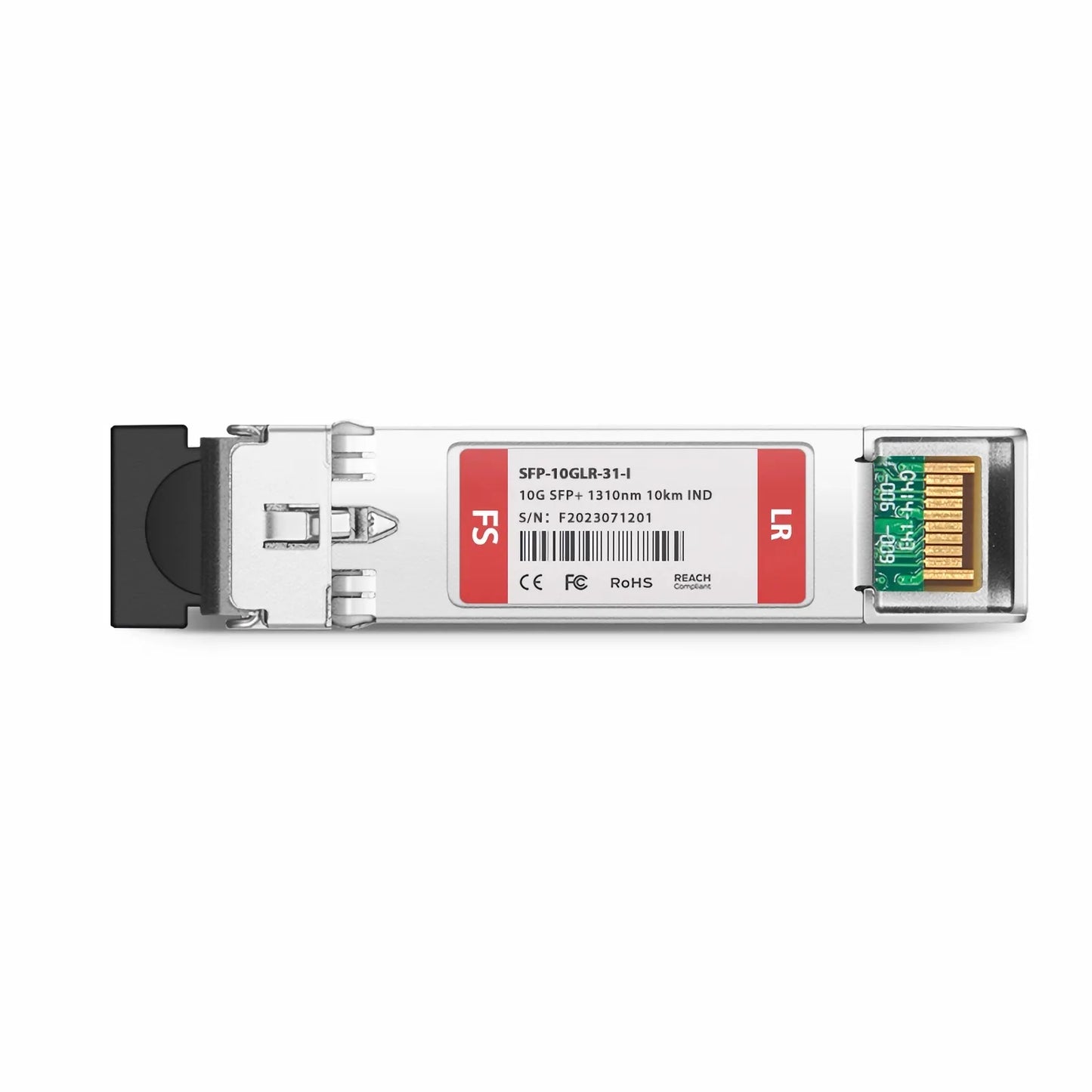 Cisco SFP-10G-LR-I Compatible 10GBASE-LR SFP+ 1310nm 10km DOM Duplex LC/UPC SMF Optical Transceiver Module (Industrial)