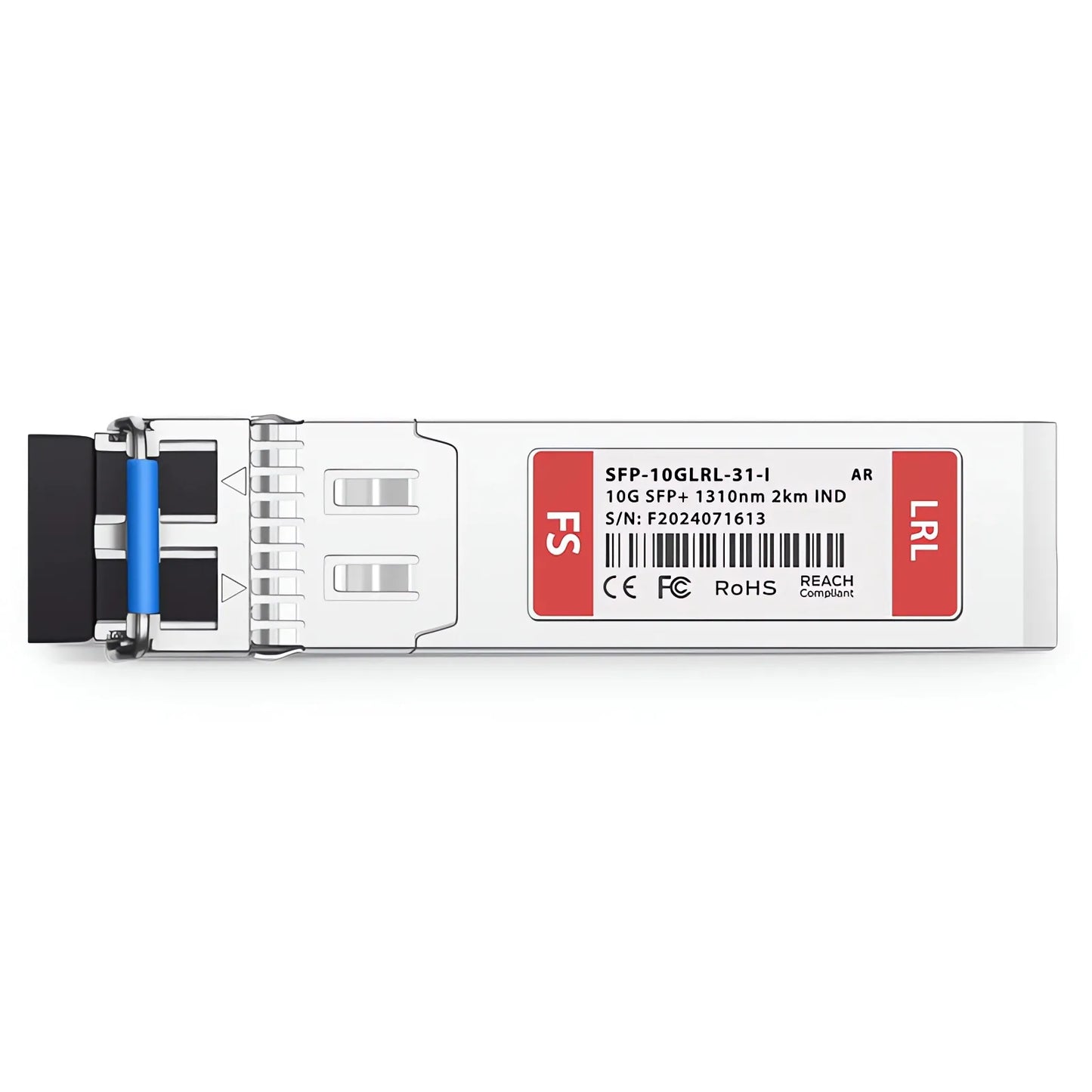 HPE Aruba Compatible 10GBASE-LRL SFP+ 1310nm 2km DOM Duplex LC/UPC SMF Optical Transceiver Module (Industrial)