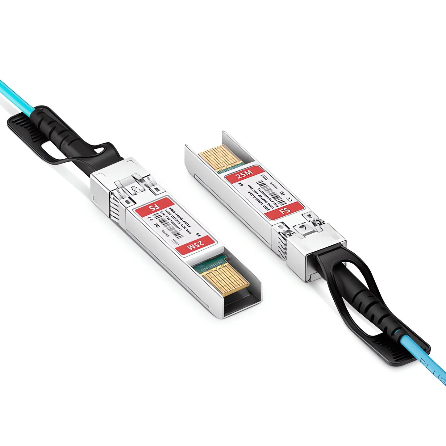 25m (82ft) Generic Compatible 100G SFP-DD 2 x 50G PAM4 Active Optical Cable