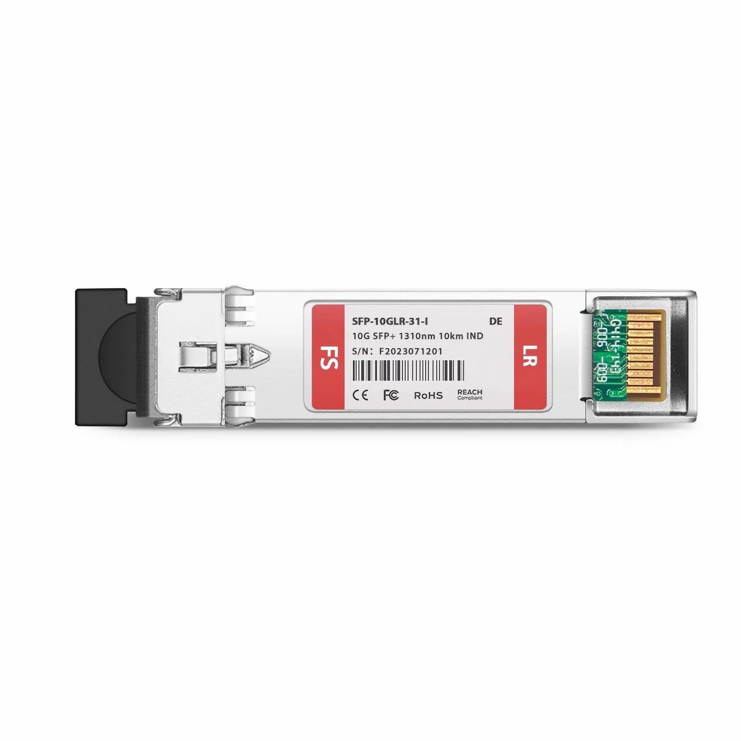 Dell Networking 331-5310-I Compatible 10GBASE-LR SFP+ 1310nm 10km DOM Duplex LC/UPC SMF Optical Transceiver Module (Industrial)