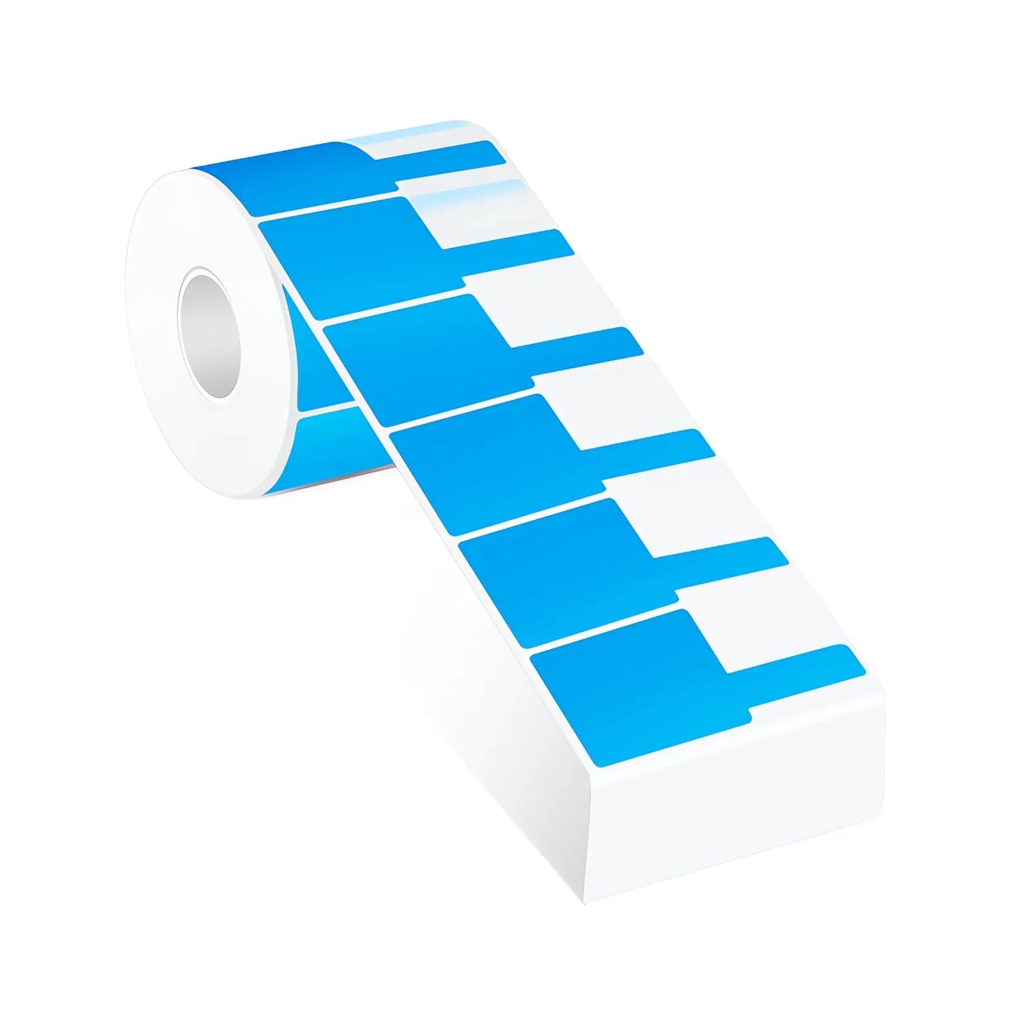 1.57in.W x 3.54in.L Printable P-Flag Label, PET, Reel, Blue, 500Labels/Roll