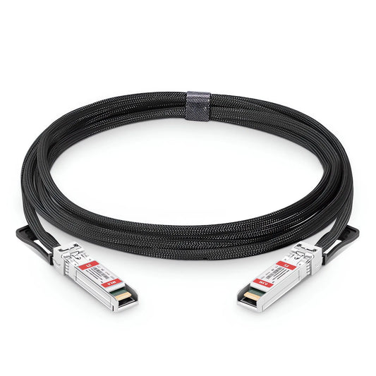 0.5m (2ft) Generic Compatible 100G SFP112 PAM4 Passive Direct Attach Copper Twinax Cable