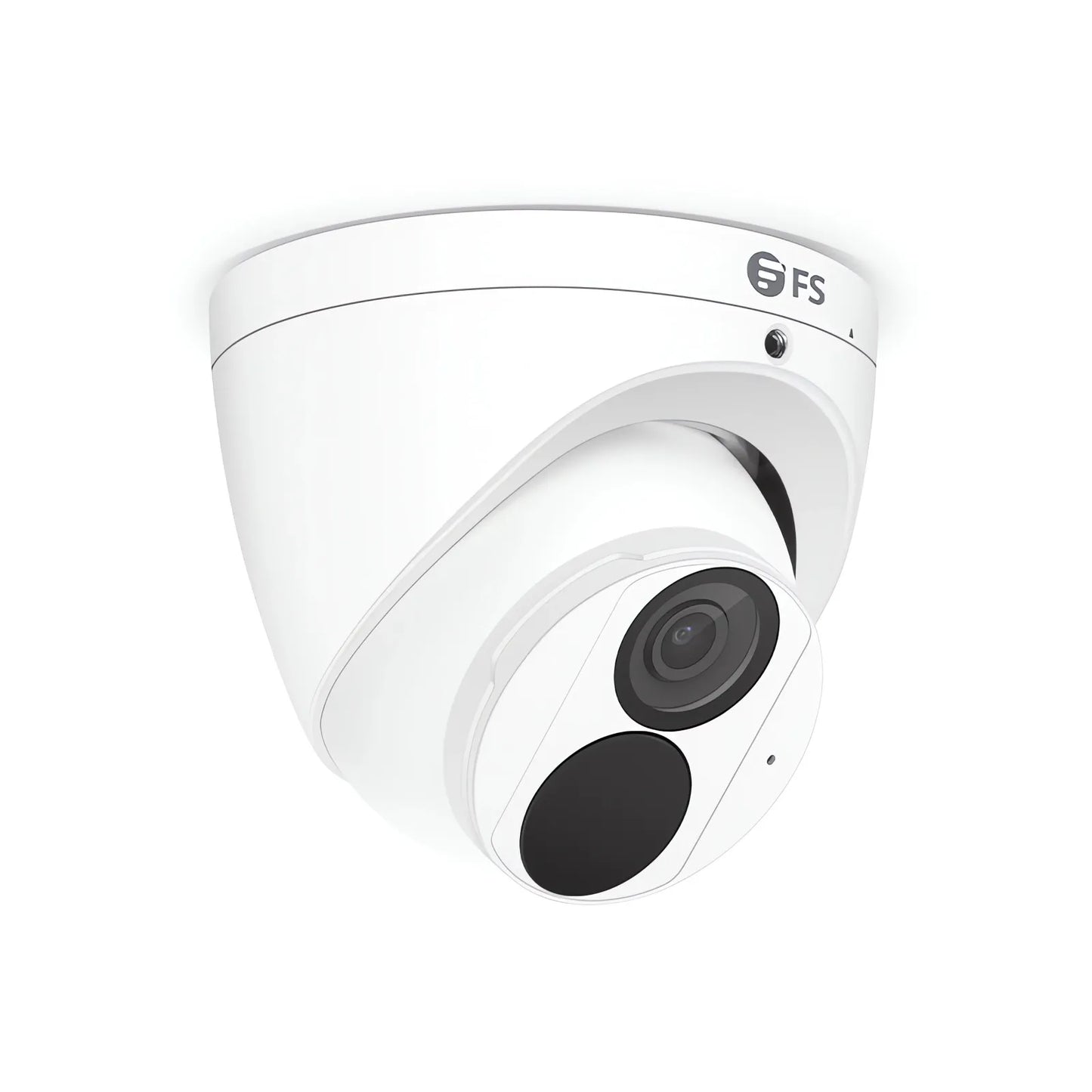 IPC301-5M-T Turret Camera, with 2.8mm Fixed Lens, 5MP Resolution, Built-in Mic, 98ft Night Vision, Smart Intrusion Prevention, IP67 PoE Network Camera