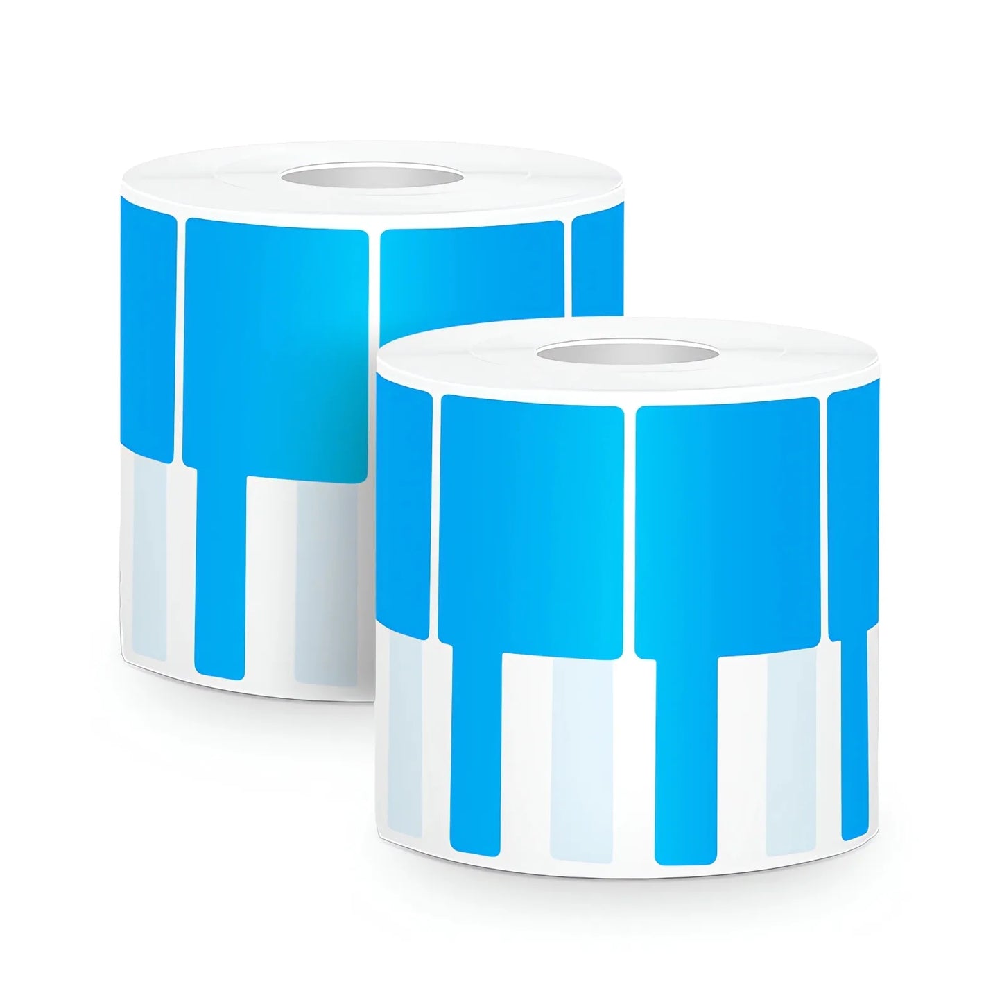 1.57in.W x 3.54in.L Printable P-Flag Label, PET, Reel, Blue, 500Labels/Roll
