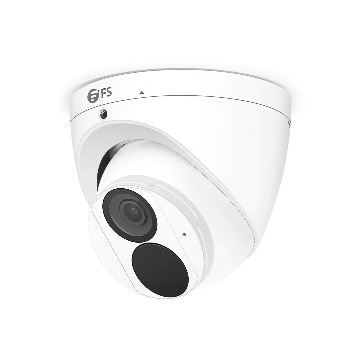 IPC301-5M-T Turret Camera, with 2.8mm Fixed Lens, 5MP Resolution, Built-in Mic, 98ft Night Vision, Smart Intrusion Prevention, IP67 PoE Network Camera