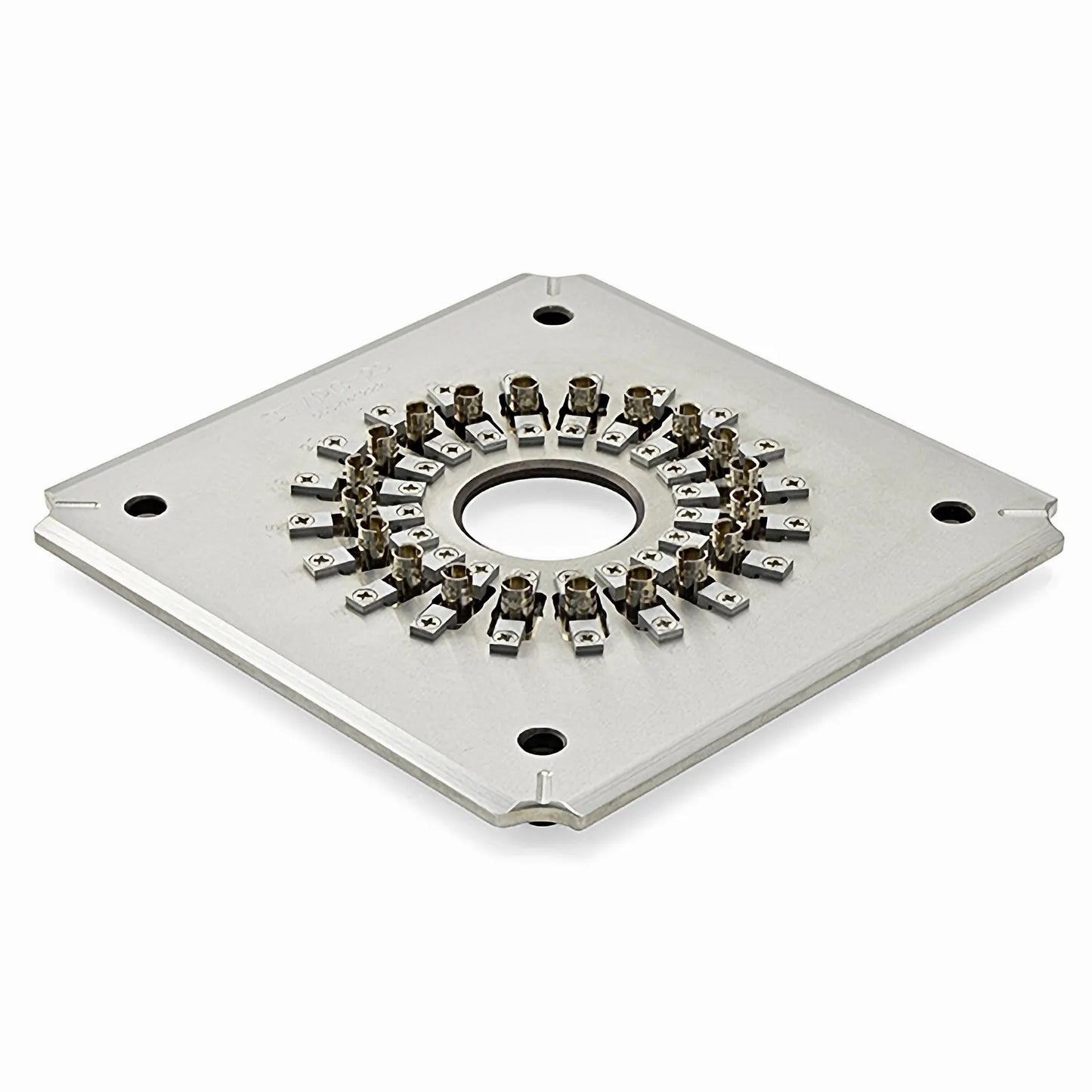 Polishing Fixture/Holder for ST/UPC 20 Connectors (ST/UPC-20 Connector Jig)
