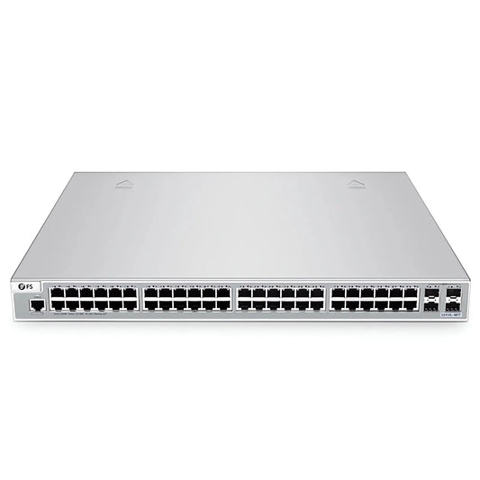 S3410L-48TF, 48-Port Ethernet L2+ Switch, 48 x Gigabit RJ45, with 4 x 1Gb SFP Uplinks, PicOS®, Support MLAG, Broadcom Chip