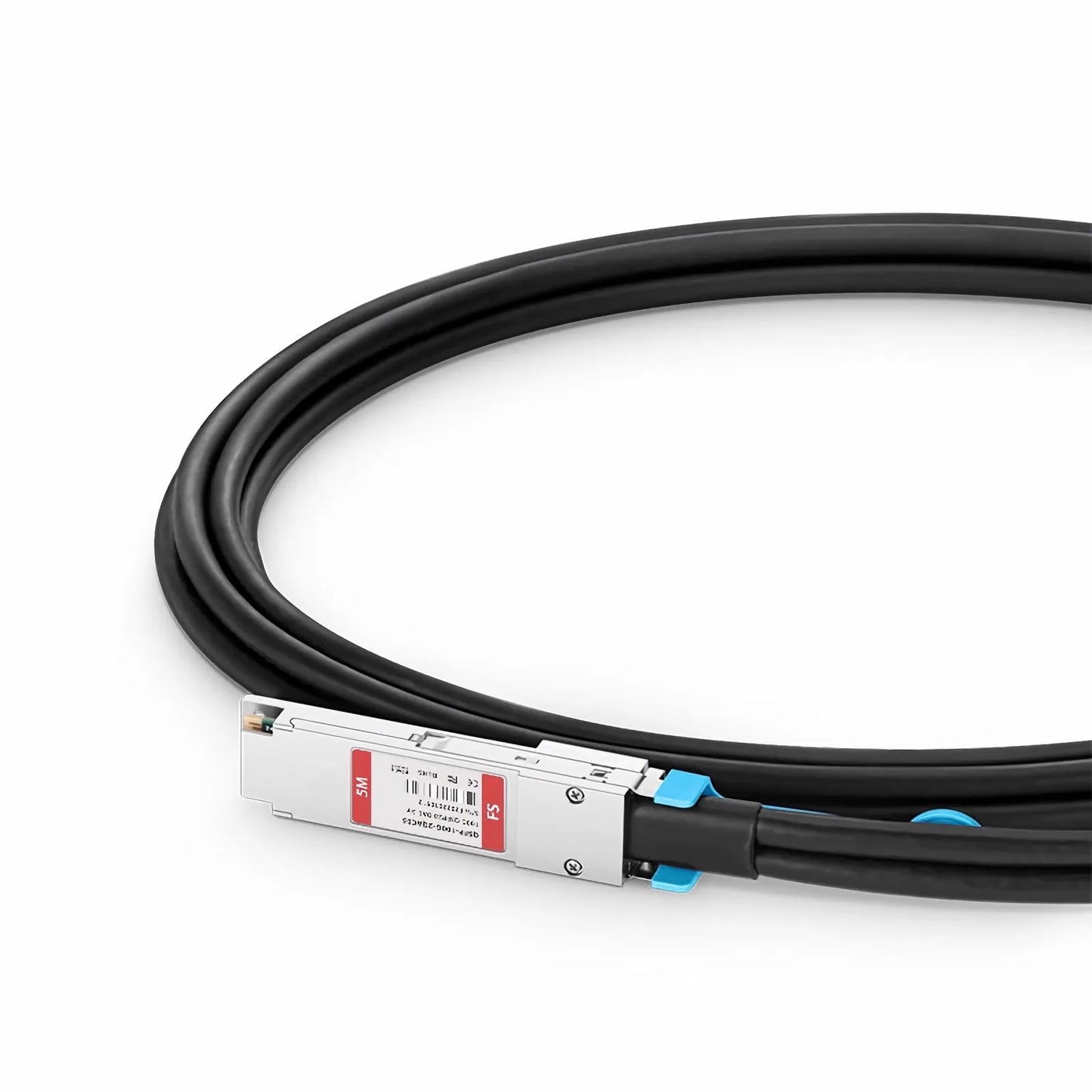 5m (16ft) Cisco Compatible 100G QSFP28 4 x 25G NRZ to 2 x 50G QSFP28 2 x 25G NRZ Active Direct Attach Copper Breakout Cable