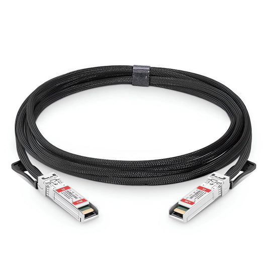 2.5m (8ft) Generic Compatible 100G SFP112 PAM4 Passive Direct Attach Copper Twinax Cable