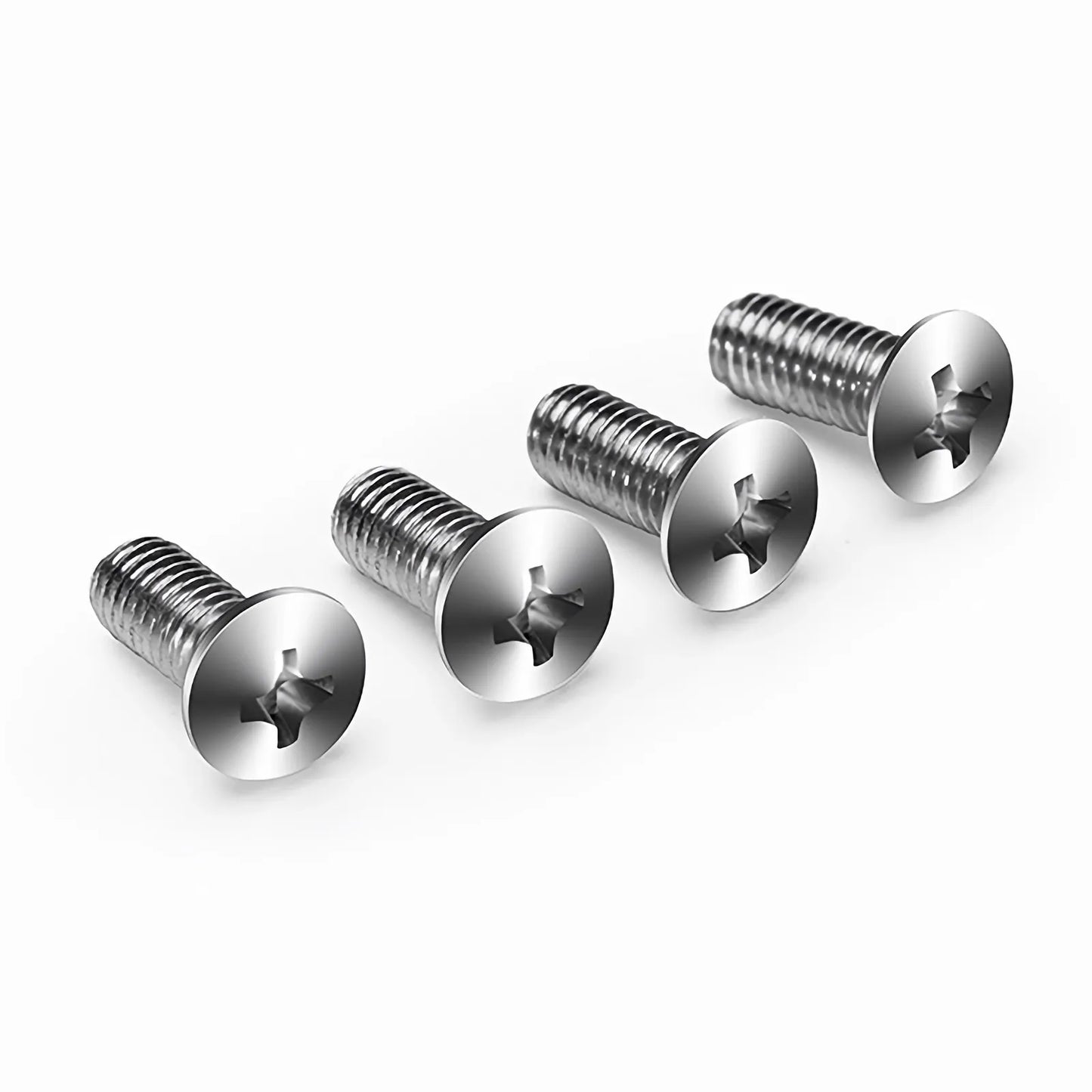 M5×16mm Model Screw and Nut, Nickel-plated, Silver, 50pcs/Pack