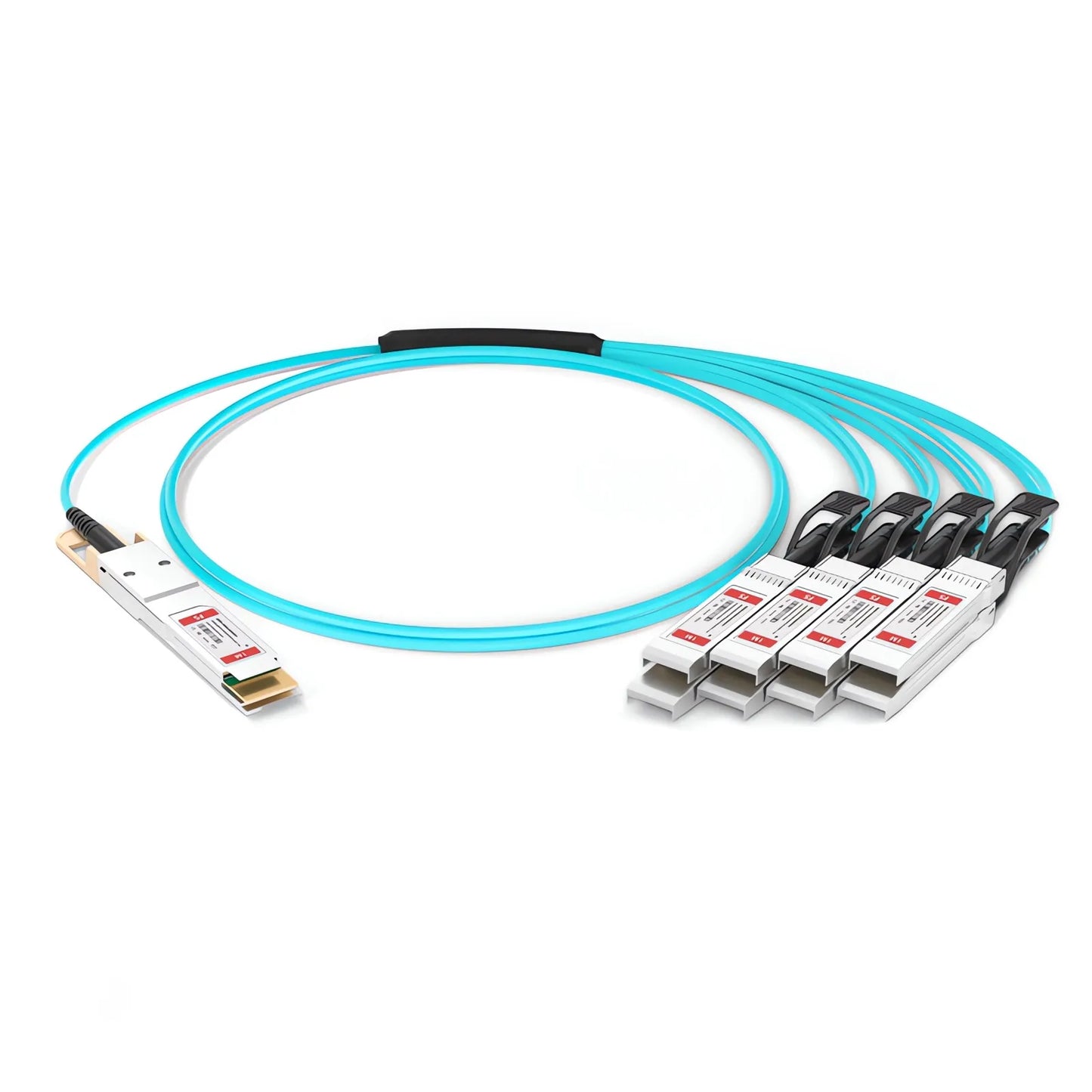 1m (3ft) Arista Networks Compatible 200G QSFP-DD 8 x 25G NRZ to 8 x 25G SFP28 25G NRZ Active Optical Breakout Cable