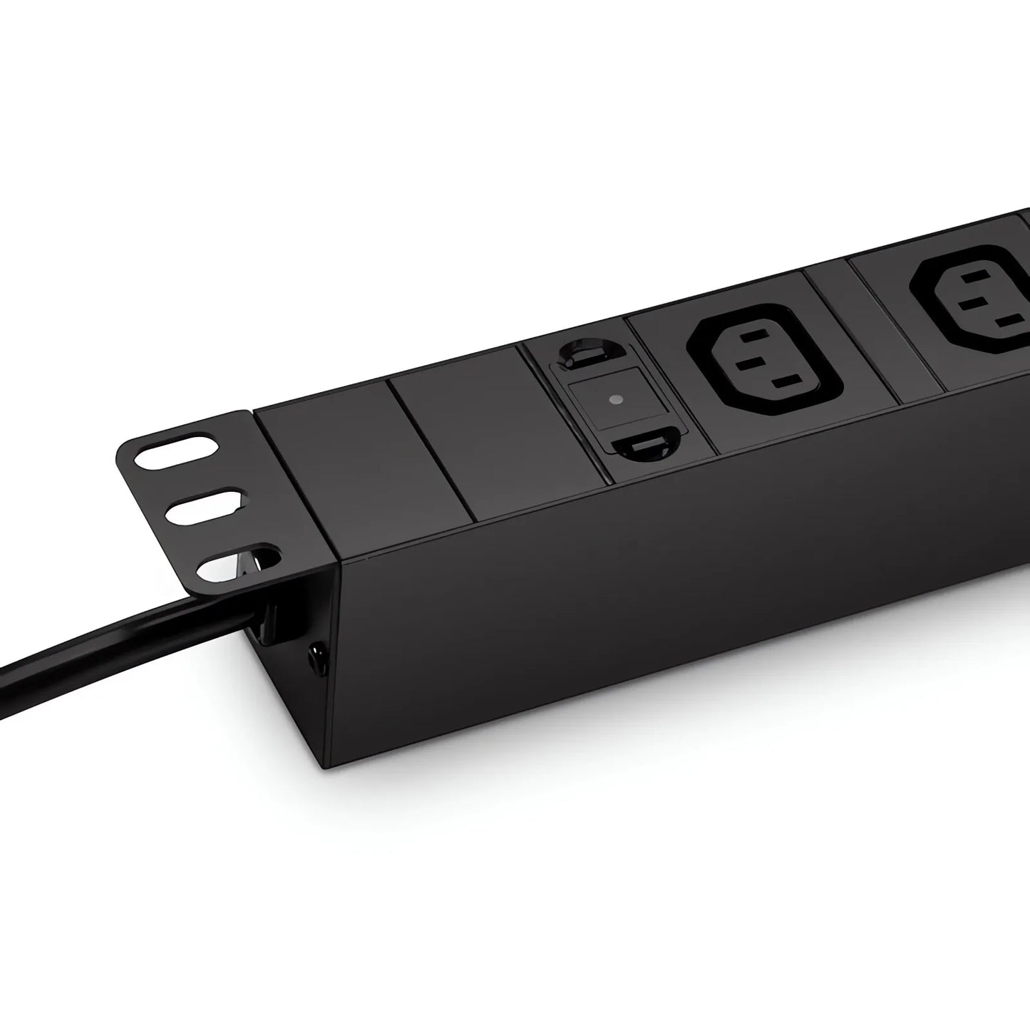 1.20kW Single-Phase 10A/120V Basic Rack PDU, 8 x C13 Outlets, IEC320 C14 Plug, 10ft Cord, 1U Rack-Mount
