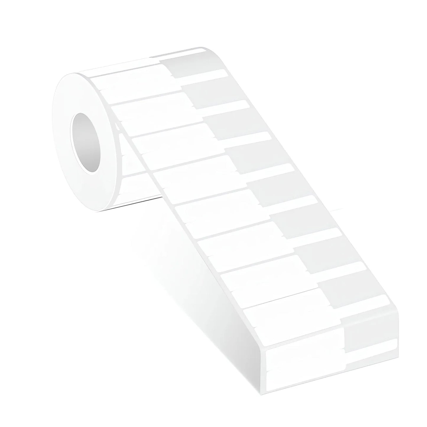 1.02in.W x 3.31in.L Printable P-Flag Labels, PET, Reel, White, 500Labels/Roll