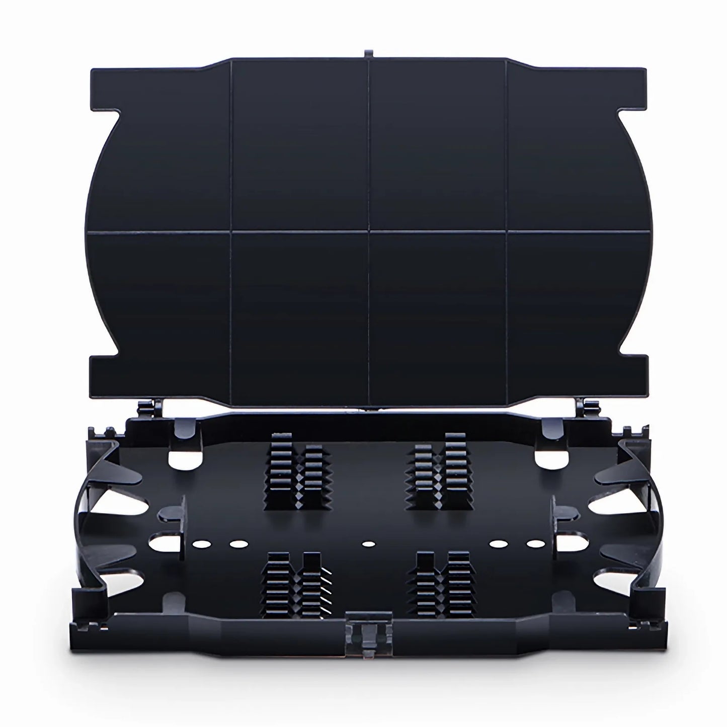 24 Fibers Fusion Splice Tray, Plastic, 0.72" x 6.26" x 4.13"