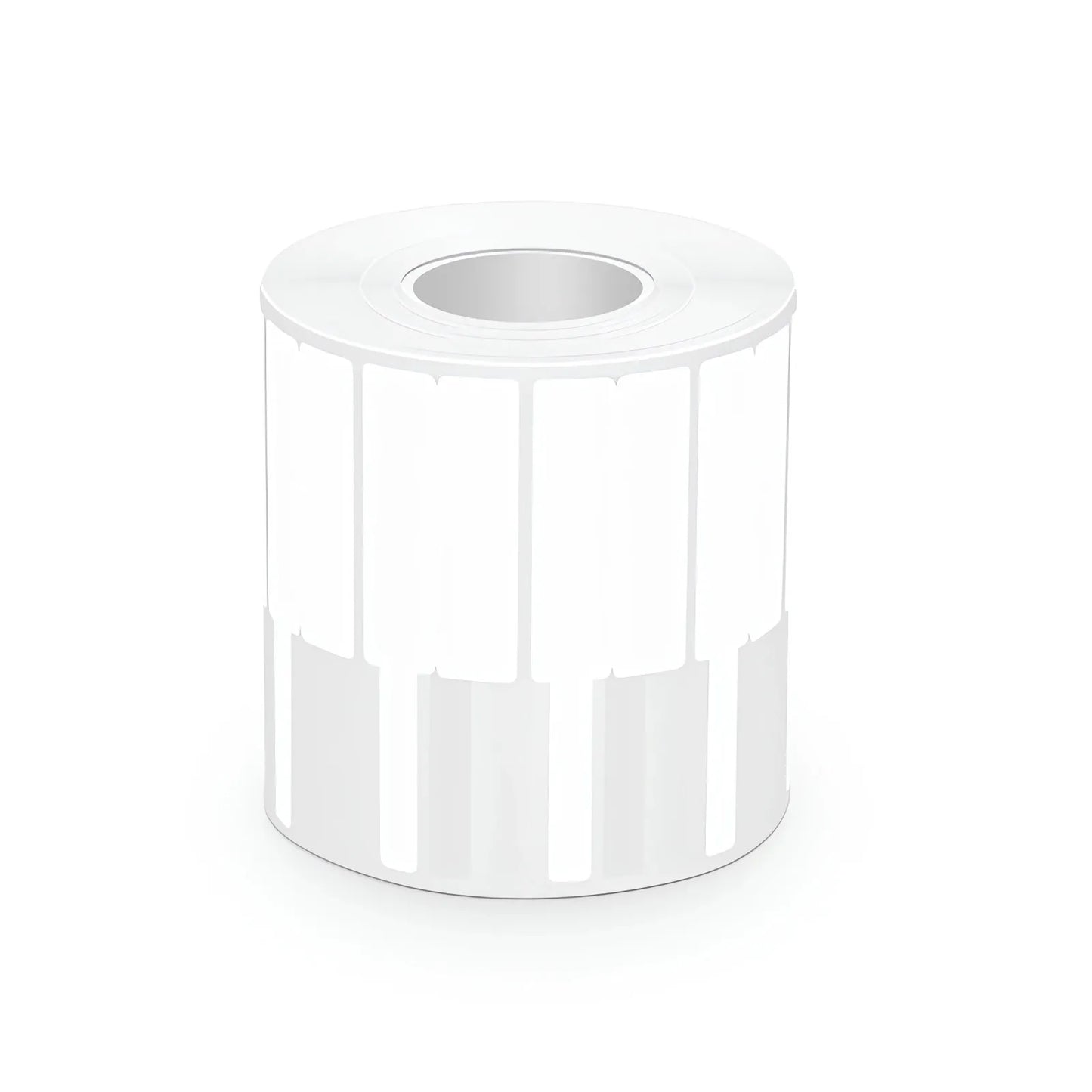 1.02in.W x 3.31in.L Printable P-Flag Labels, PET, Reel, White, 500Labels/Roll