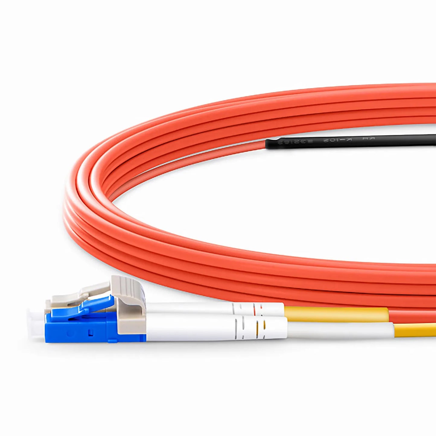 2m (7ft) LC to ST OM2 Mode Conditioning Riser (OFNR) Fiber Optic Patch Cable