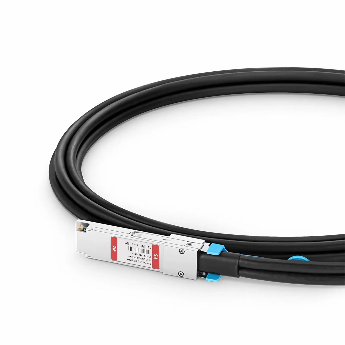 9m (29ft) Cisco Compatible 100G QSFP28 4 x 25G NRZ to 2 x 50G QSFP28 2 x 25G NRZ Active Direct Attach Copper Breakout Cable