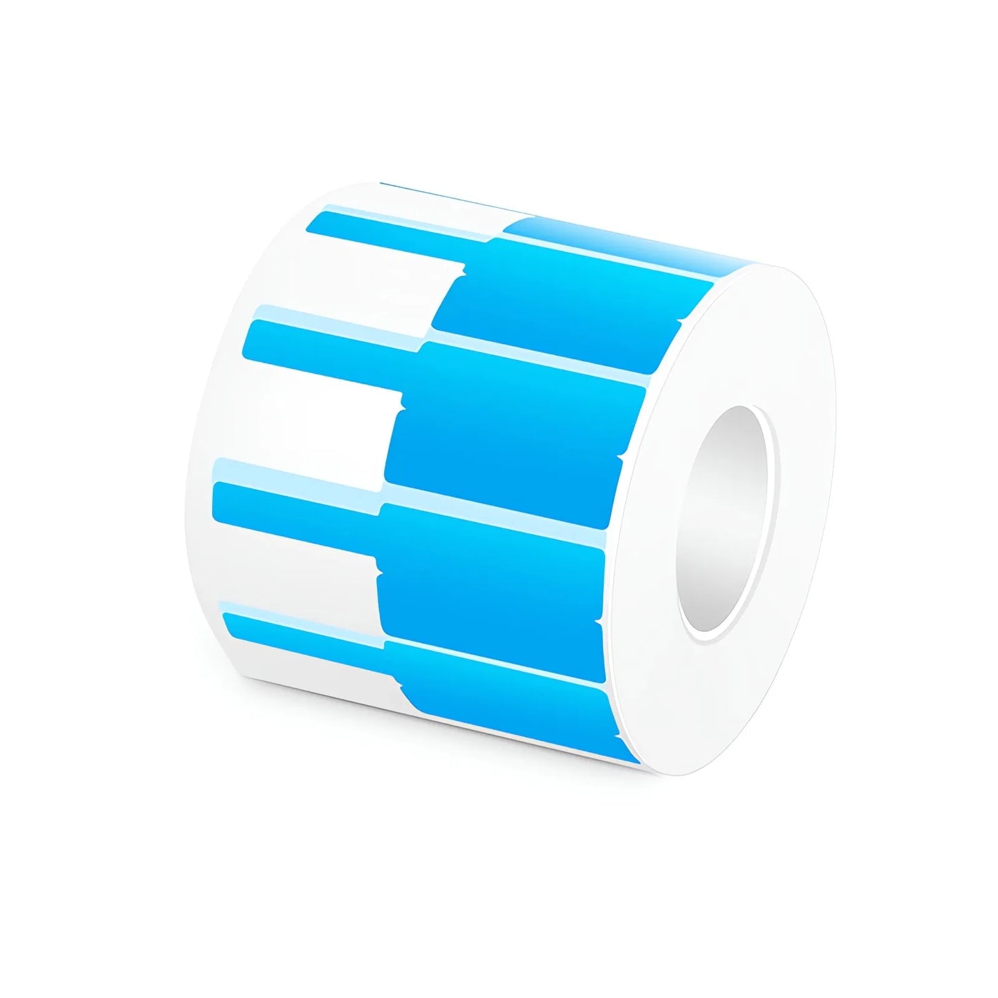 0.94in.W x 2.75in.L Printable P-Flag Label, PET, Reel, Blue, 500Labels/Roll