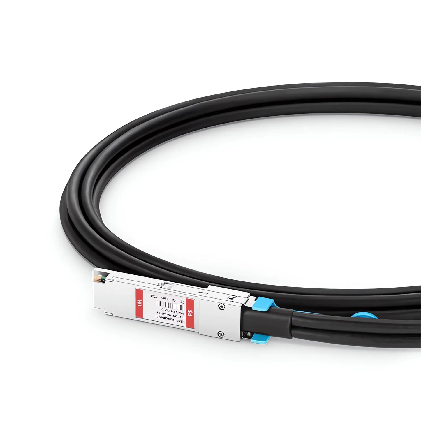 1m (3ft) Cisco Compatible 100G QSFP28 4 x 25G NRZ to 2 x 50G QSFP28 2 x 25G NRZ Active Direct Attach Copper Breakout Cable