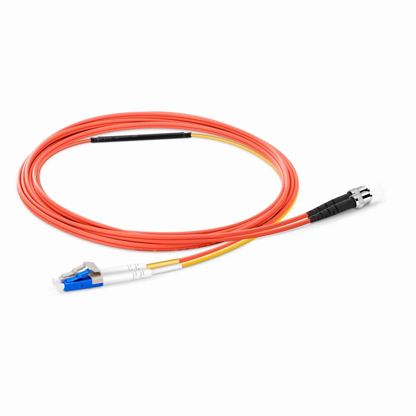 1m (3ft) LC to ST OM1 Mode Conditioning Riser (OFNR) Fiber Optic Patch Cable