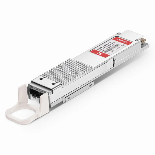 Cisco C37 C38 Compatible QSFP28 100G DWDM PAM4 80km (Require EDFA and TDCM) DOM Duplex CS/UPC SMF Optical Transceiver Module for Transmission