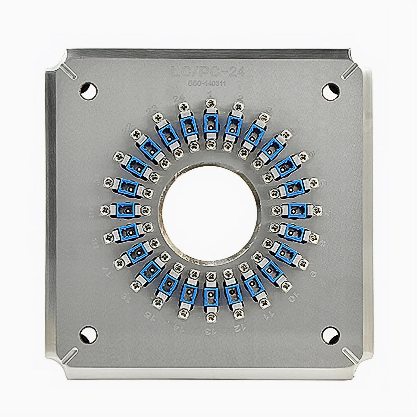 Polishing Fixture/Holder for LC/UPC 24(EX LC/UPC-20) Connectors (LC/UPC-24 Connector Jig)