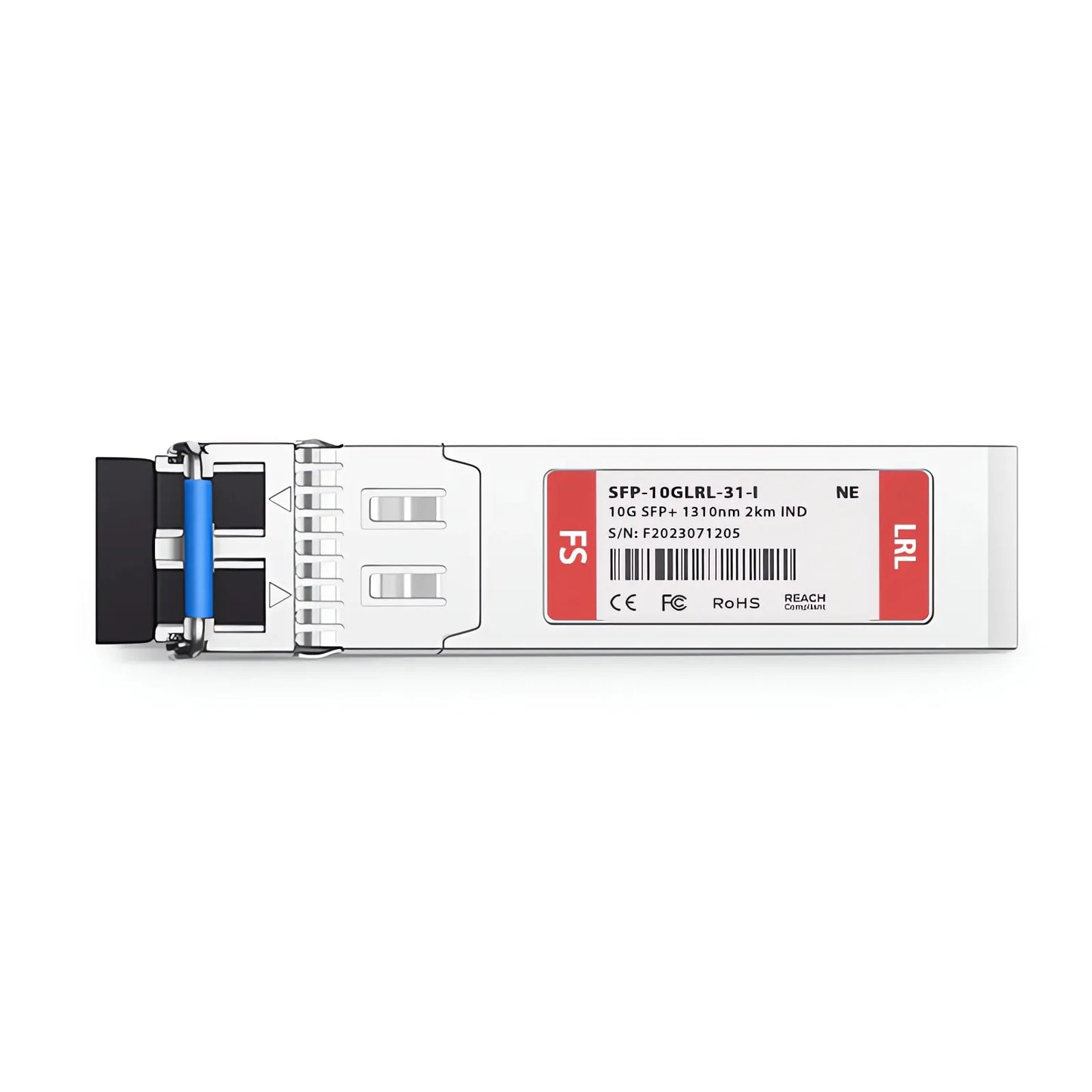 NETGEAR Compatible 10GBASE-LRL SFP+ 1310nm 2km DOM Duplex LC/UPC SMF Optical Transceiver Module (Industrial)