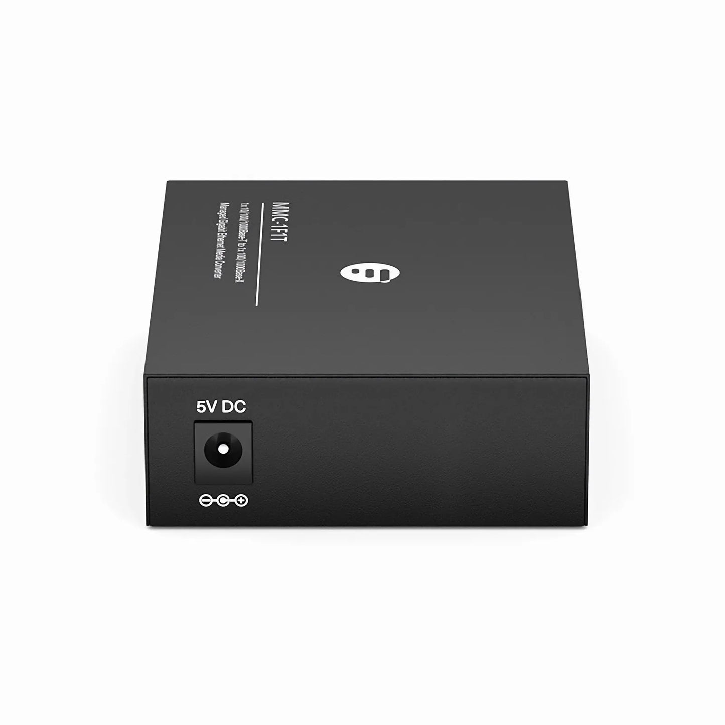 Managed 1x 10/100/1000Base-T RJ45 to 1x 100/1000Base-X SFP Gigabit Ethernet Media Converter, British Plug Standard