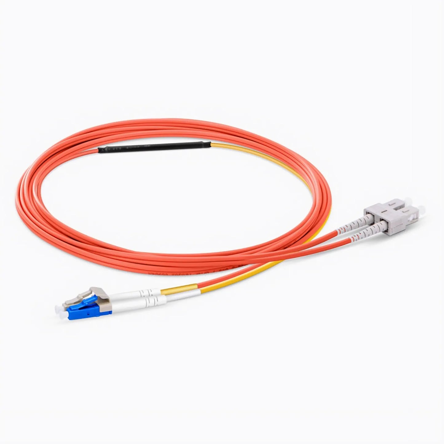 3m (10ft) LC to SC OM1 Mode Conditioning Riser (OFNR) Fiber Optic Patch Cable