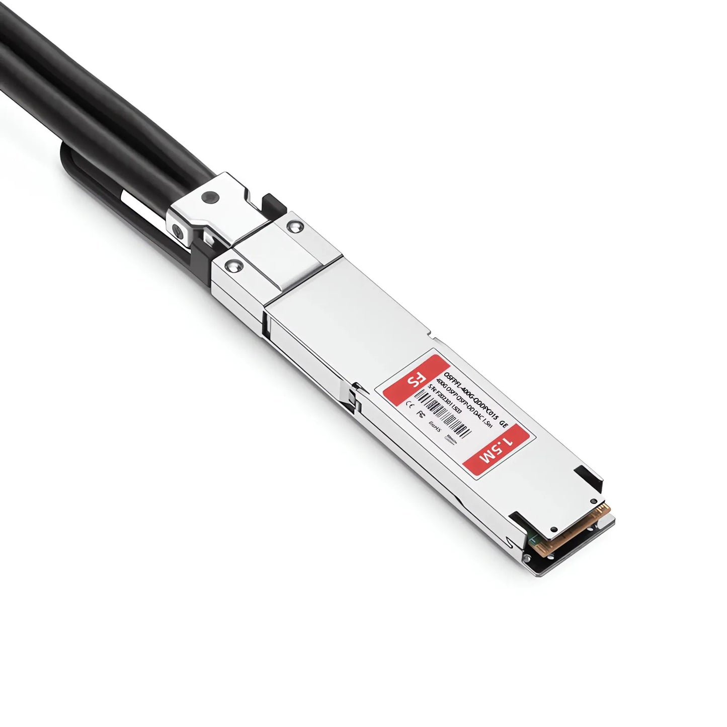 1.5m (5ft) Generic Compatible 400G OSFP 4 x 100G PAM4 Flat Top to 400G QSFP-DD 4 x 100G PAM4 Passive Direct Attach Copper Twinax Cable