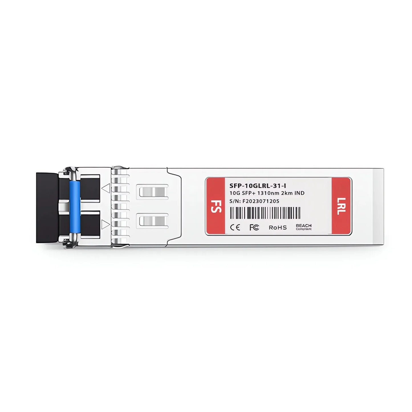 Cisco Compatible 10GBASE-LRL SFP+ 1310nm 2km DOM Duplex LC/UPC SMF Optical Transceiver Module (Industrial)