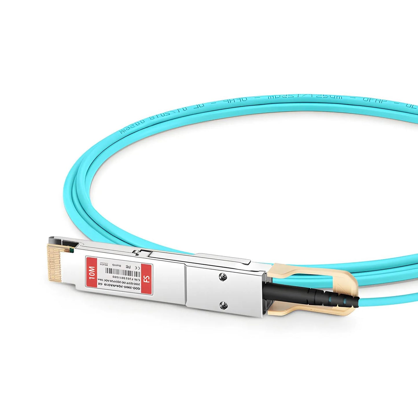 10m (33ft) Generic Compatible 200G QSFP-DD 8 x 25G NRZ to 2 x 100G QSFP28 4 x 25G NRZ Active Optical Breakout Cable