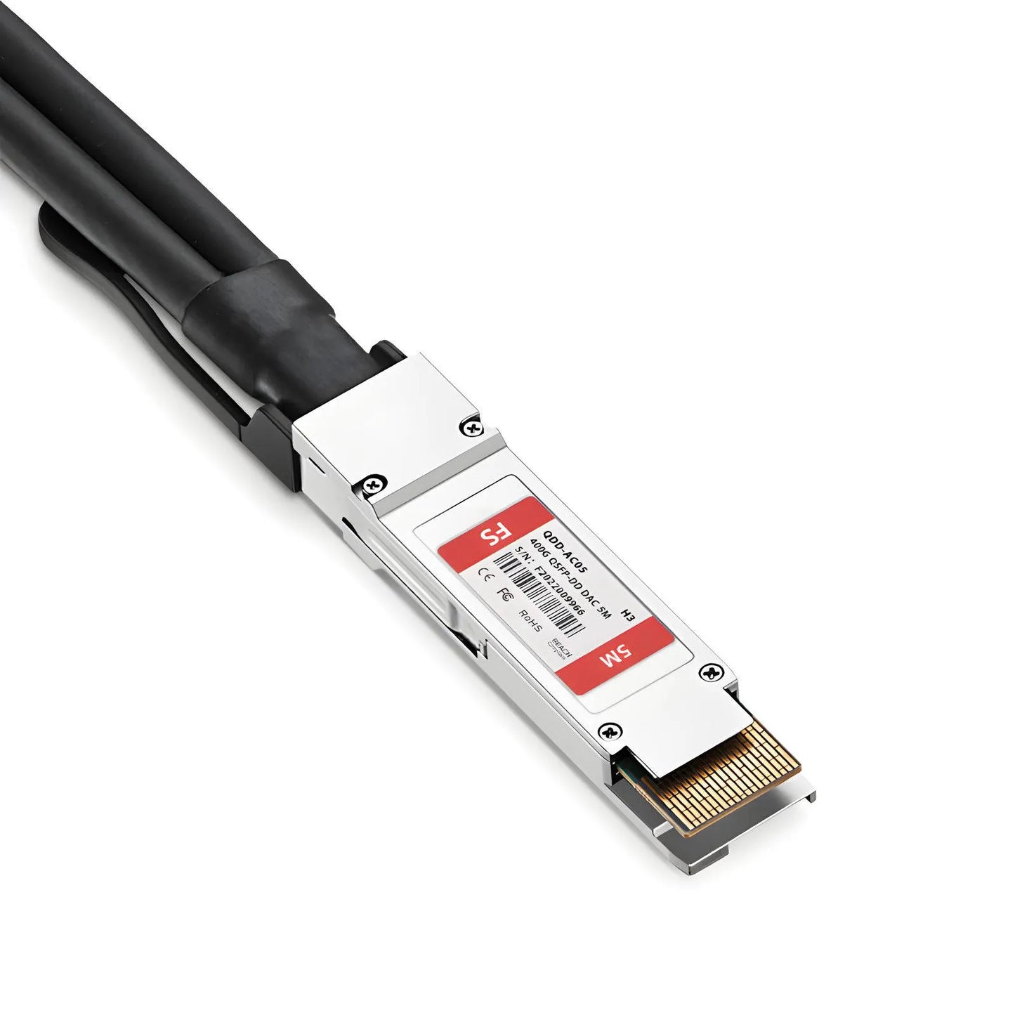 5m (16ft) H3C Compatible 400G QSFP-DD 8 x 50G PAM4 Active Direct Attach Copper Twinax Cable