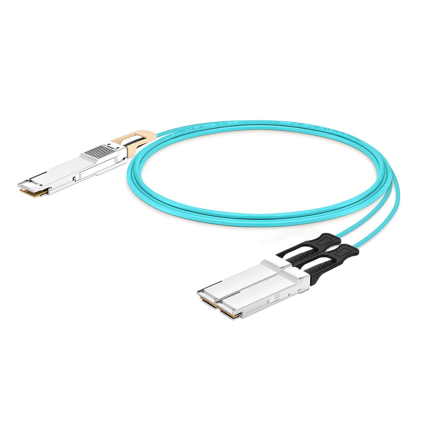 10m (33ft) Generic Compatible 200G QSFP-DD 8 x 25G NRZ to 2 x 100G QSFP28 4 x 25G NRZ Active Optical Breakout Cable