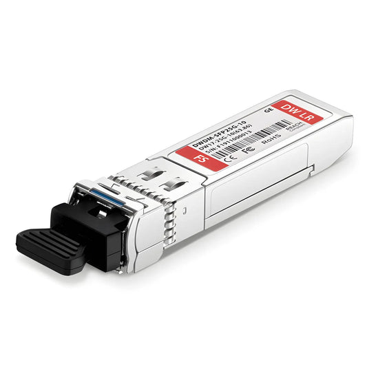 Generic Compatible C17 SFP28 25G DWDM 1563.86nm 100GHz 10km DOM Duplex LC/UPC SMF Optical Transceiver Module for Transmission