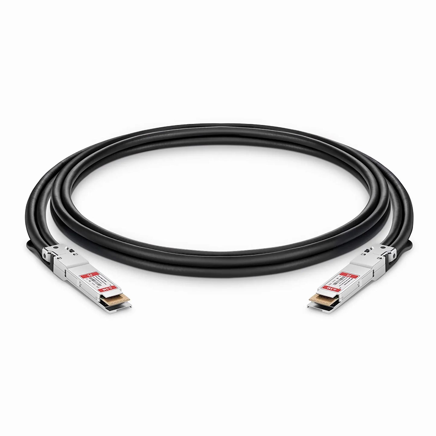 0.5m (2ft) Dell 470-ADFD Compatible 200G QSFP-DD 8 x 25G NRZ Passive Direct Attach Copper Twinax Cable