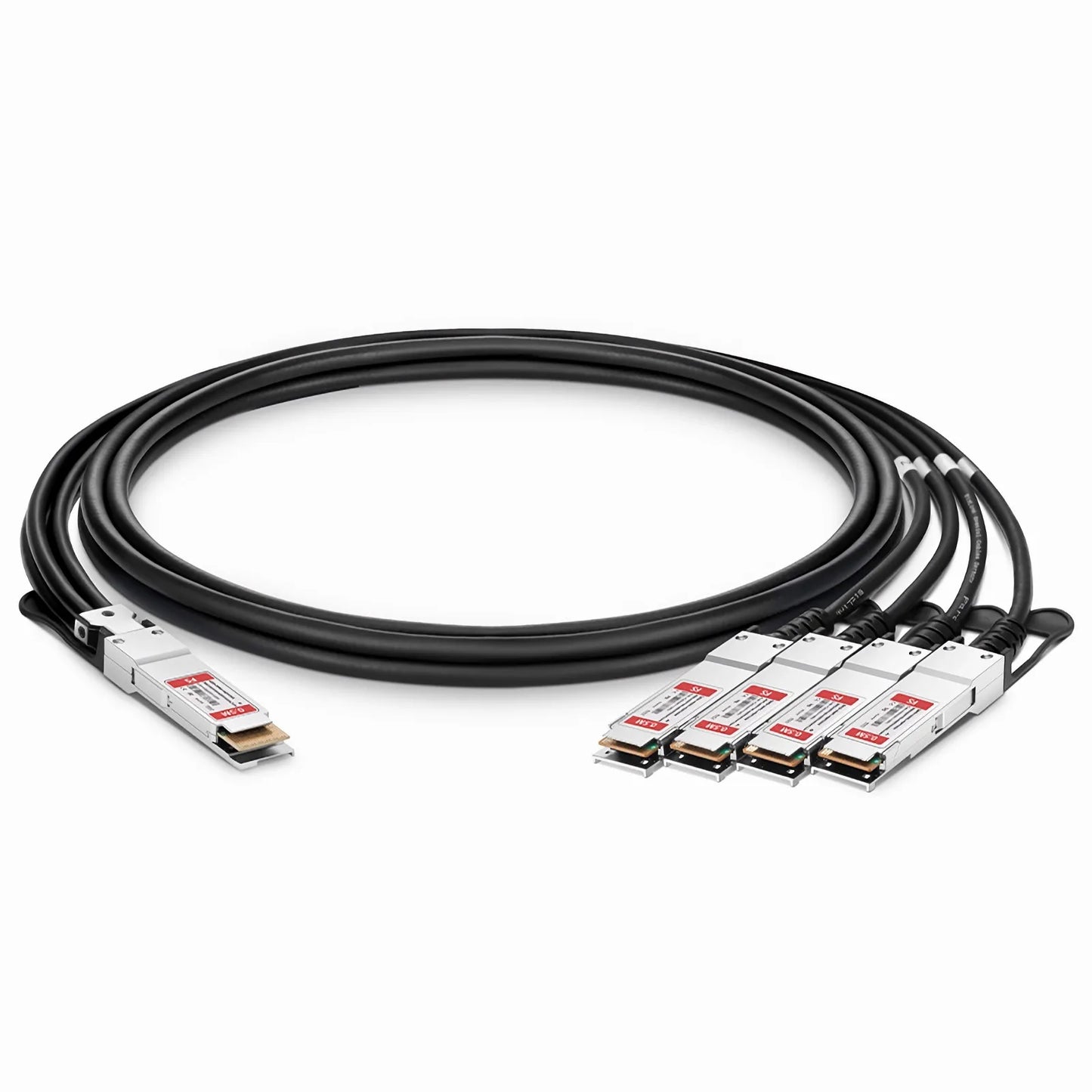 0.5m (2ft) Arista Networks Compatible 200G QSFP-DD 8 x 25G NRZ to 4 x 50G QSFP28 2 x 25G NRZ Passive Direct Attach Copper Breakout Cable