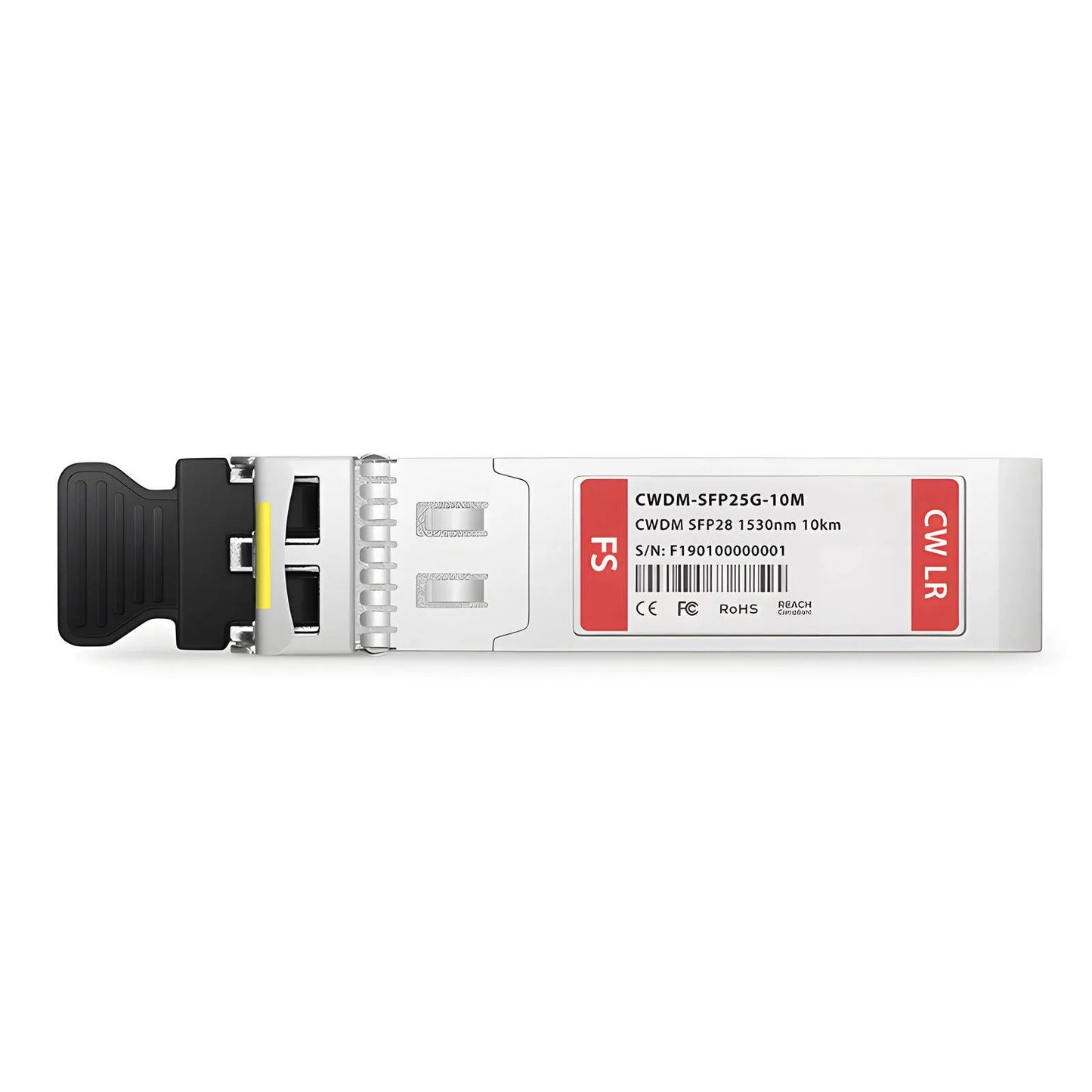 Cisco CWDM-SFP25G-1530-10 Compatible SFP28 25G CWDM 1530nm 10km DOM Duplex LC/UPC SMF Optical Transceiver Module for Transmission