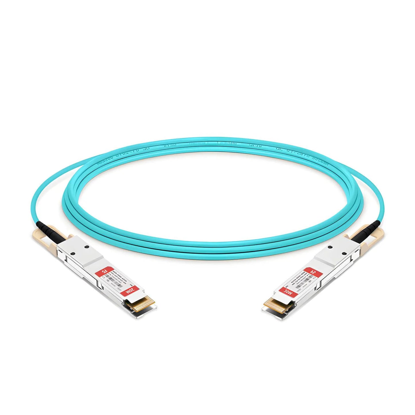20m (66ft) Dell Compatible 200G QSFP-DD 8 x 25G NRZ Active Optical Cable