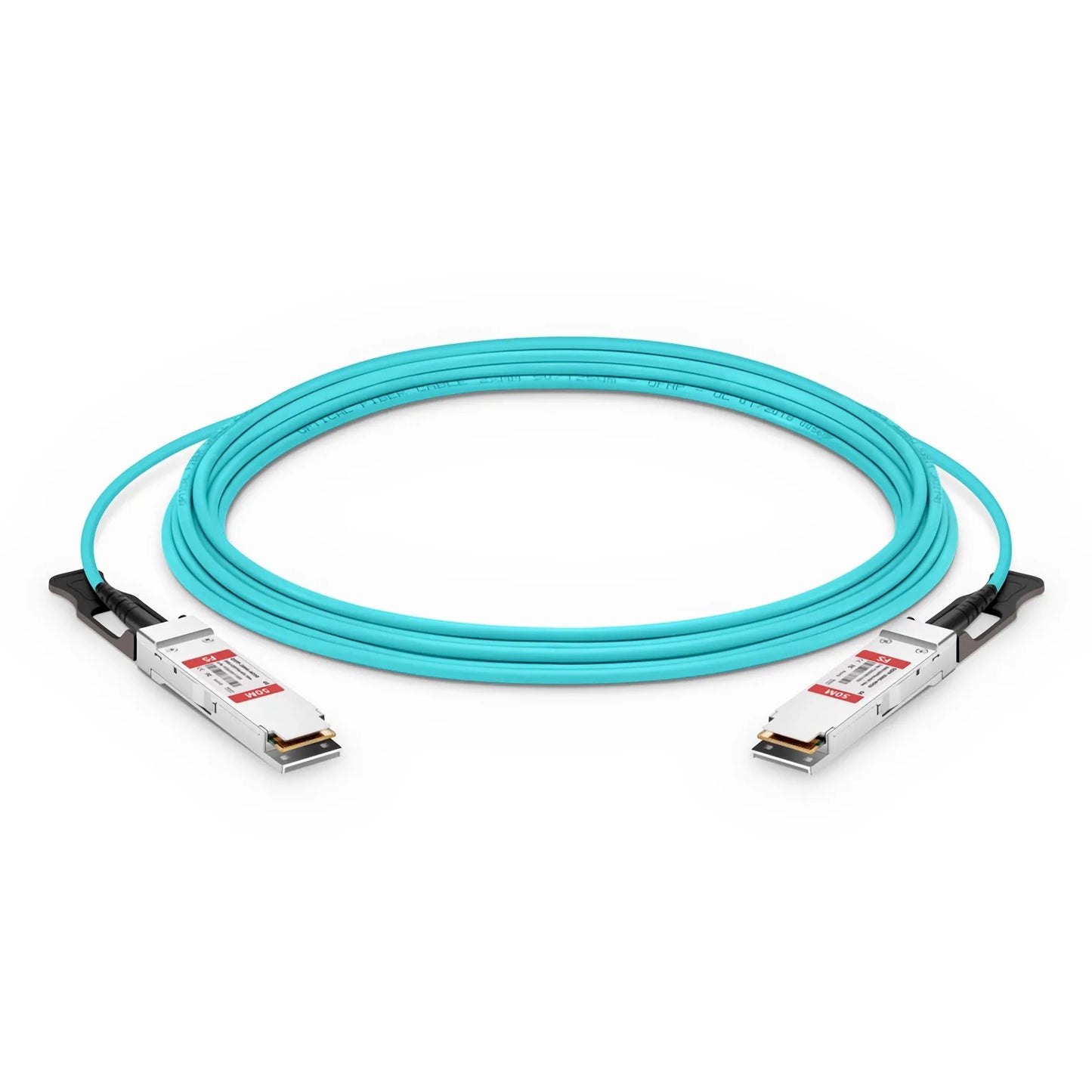 50m (164ft) Generic Compatible 200G QSFP56 4 x 50G PAM4 Active Optical Cable