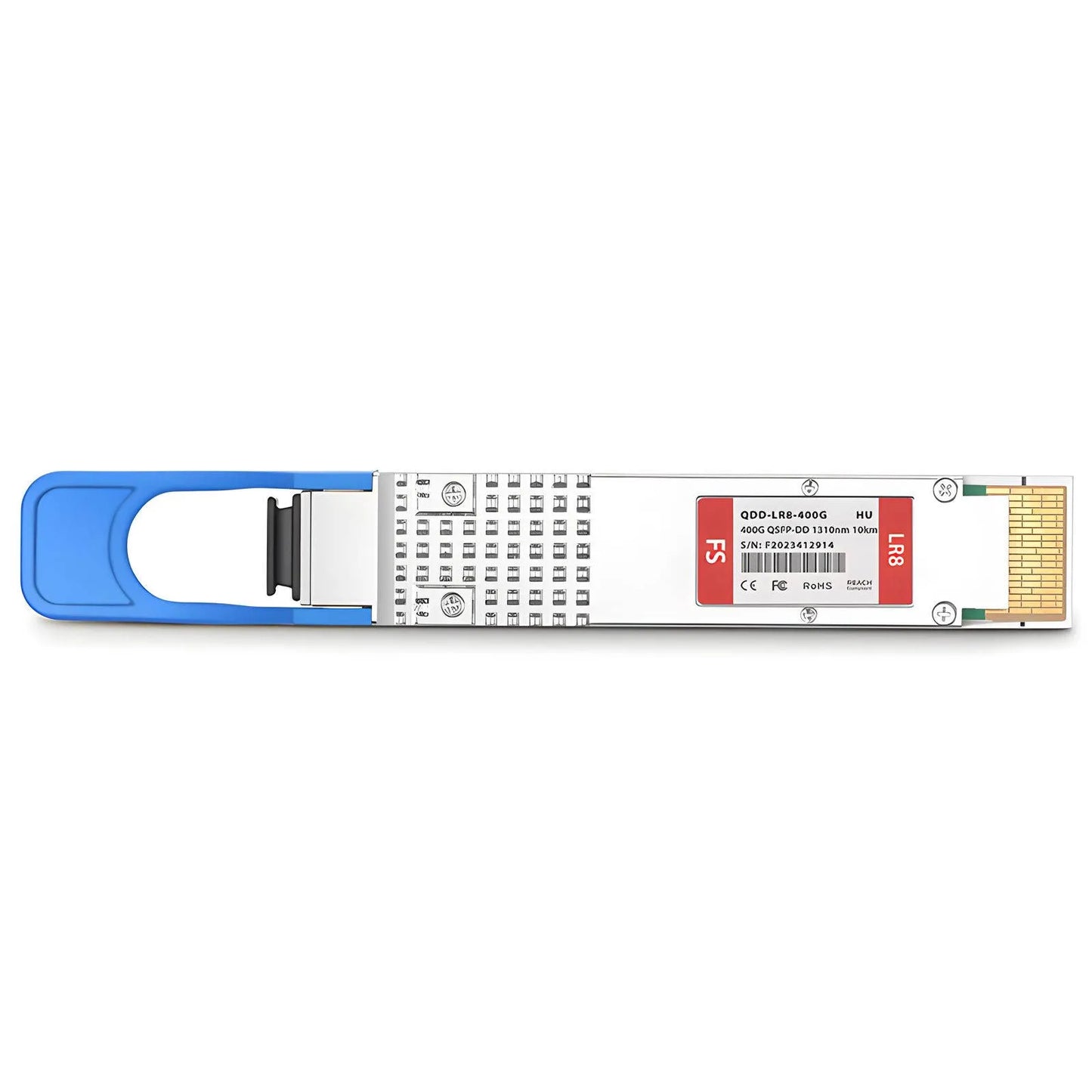HW QSFP-DD-400G-LR8 Compatible 400GBASE-LR8 QSFP-DD 8 x 50G PAM4 1310nm 10km DOM Duplex LC/UPC SMF Optical Transceiver Module