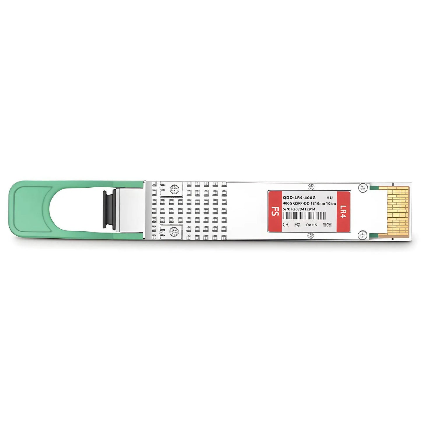 HW Compatible 400GBASE-LR4 QSFP-DD 8 x 50G PAM4 1310nm 10km DOM Duplex LC/UPC SMF Optical Transceiver Module